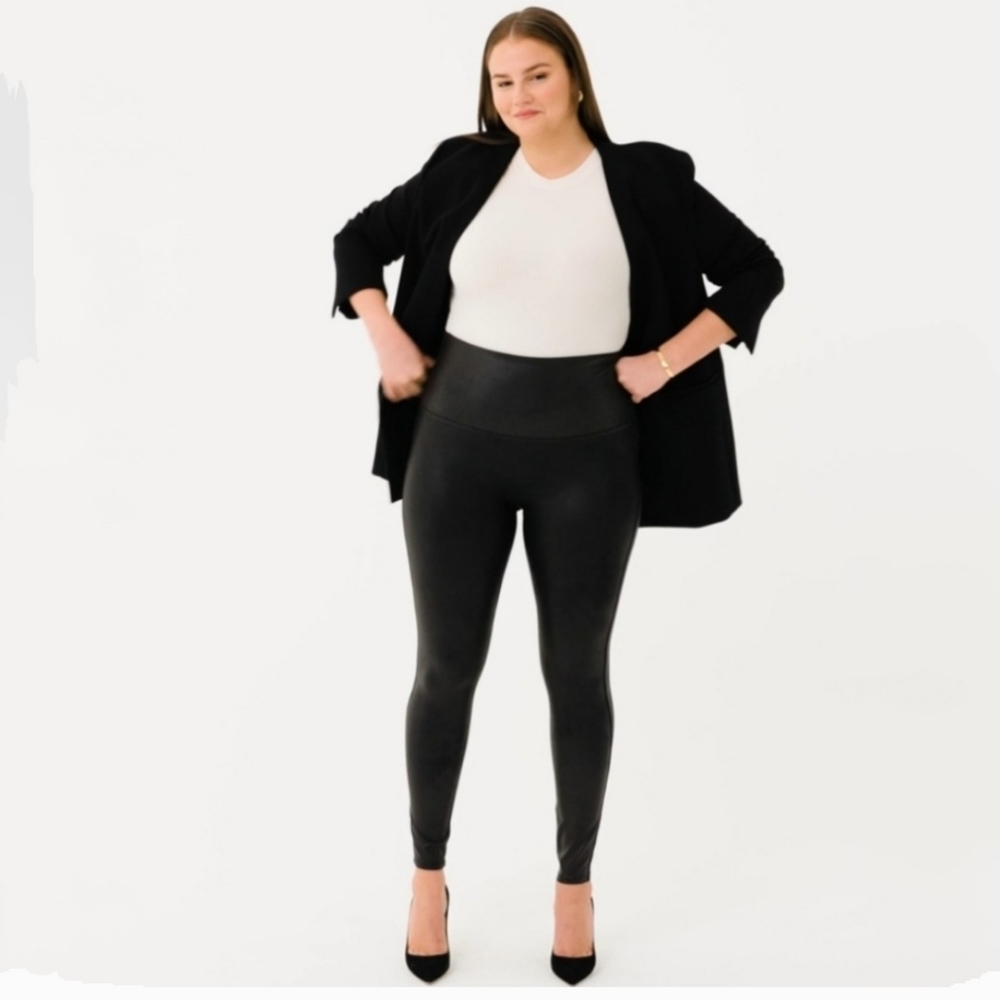 Spanx Faux Leather Leggings